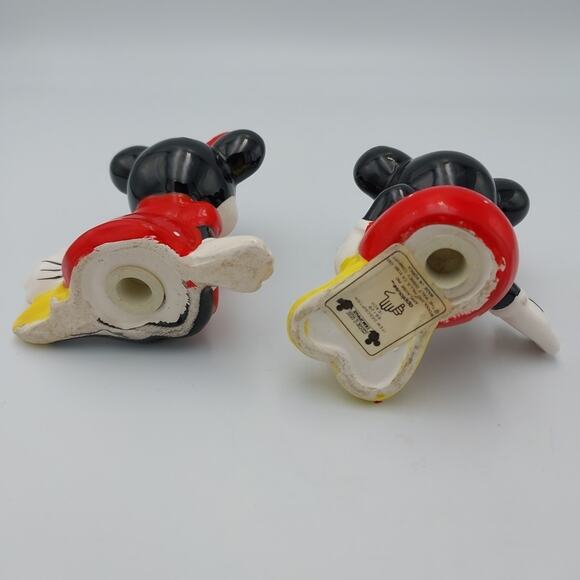 Mickey‎ & Minnie Mouse Salt and Pepper Shakers By Designware Mickey & Pals - Picture 3 of 6